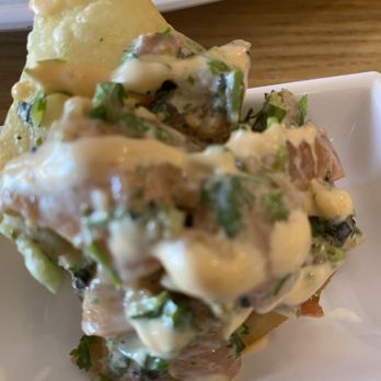 J Sushi Brea - Damon 2 pc Salmon Ceviche - Japanese Near Me - Brea, California J Sushi Brea - Damon 2 pc Salmon Ceviche - Japanese Near Me - Brea, California