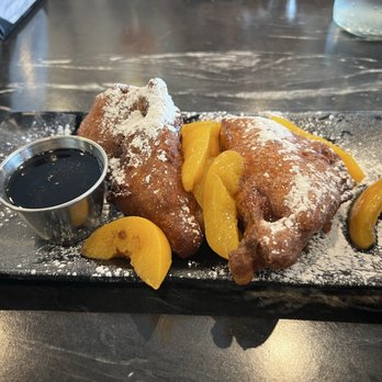 CheSa’s Bistro & Bar - Peach Cobbler Waffles - Gluten-Free Near Me - Chicago, Illinois CheSa’s Bistro & Bar - Peach Cobbler Waffles - Gluten-Free Near Me - Chicago, Illinois