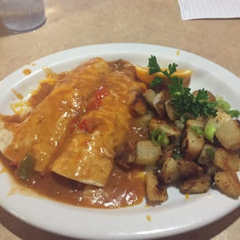 Cafe Cup - Breakfast Enchiladas, so gooood! - Breakfast & Brunch Near Me - Huntington Beach, California