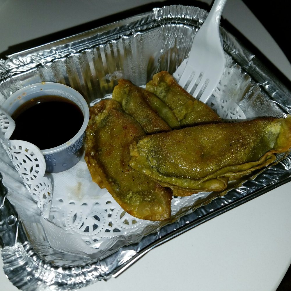 Buddha - These are vegetable dumplings. The best part of the dinner. Unfortunately, I didn't get to try the duck dumplings that I had ordered. - Asian Fusion Near Me - Rye Brook, New York