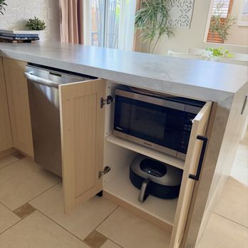 Cabinet City Kitchen and Bath - Rowland Heights - Hiding all the ugly stuff. I love my new appliance cabinet! - Cabinetry Near Me - Rowland Heights, California Cabinet City Kitchen and Bath - Rowland Heights - Hiding all the ugly stuff. I love my new appliance cabinet! - Cabinetry Near Me - Rowland Heights, California