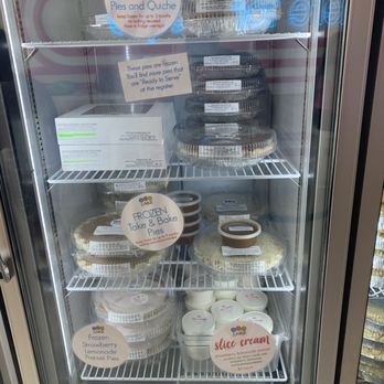 Pie Junkie - Fridge that has all of their take and bake pies and pot pies. - Desserts Near Me - Oklahoma City, Oklahoma Pie Junkie - Fridge that has all of their take and bake pies and pot pies. - Desserts Near Me - Oklahoma City, Oklahoma