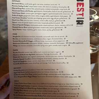 Bestia - Menu - Italian Near Me - Los Angeles, California Bestia - Menu - Italian Near Me - Los Angeles, California