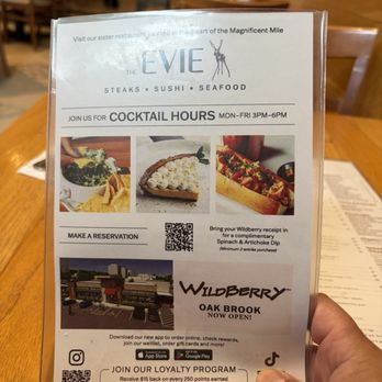 Wildberry Pancakes and Cafe - menu - Pancakes Near Me - Chicago, Illinois