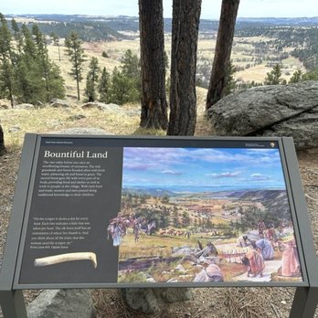Devils Tower KOA - There are many of these signs around the tower. Agreed that it's "Bountiful Land." - Campgrounds Near Me - Devils Tower, Wyoming