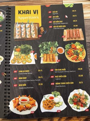 Menu photo 5 Pho Ha #1 Temecula, CA