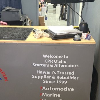 Central Pacific Rebuilders - Starters & Alternators - Pickin up alternator - Auto Parts & Supplies Near Me - Honolulu, Hawaii Central Pacific Rebuilders - Starters & Alternators - Pickin up alternator - Auto Parts & Supplies Near Me - Honolulu, Hawaii