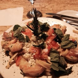 River Valley Inn - Athenian linguine with shrimp.