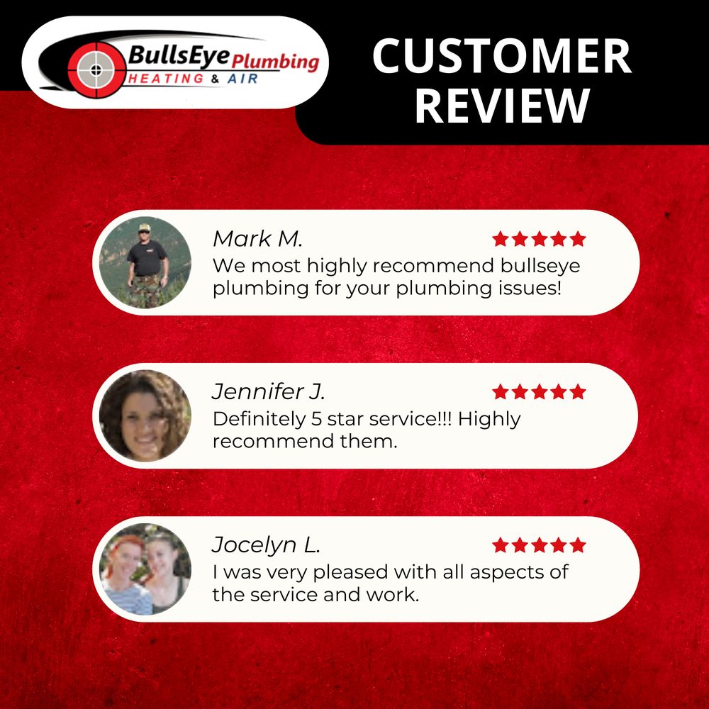 Slide of BullsEye Plumbing Heating & Air