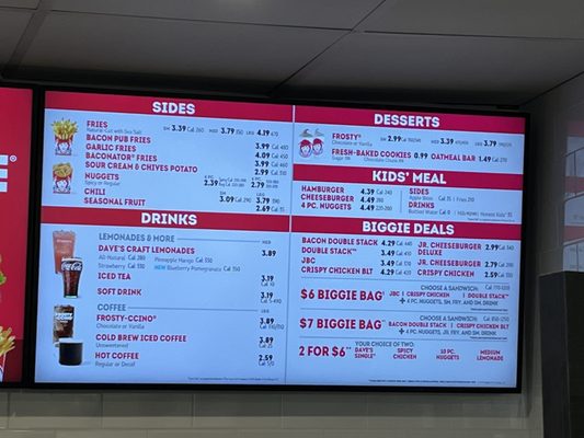 Menu photo 1 Wendy's Garden Grove, CA Menu photo 1 Wendy's Garden Grove, CA