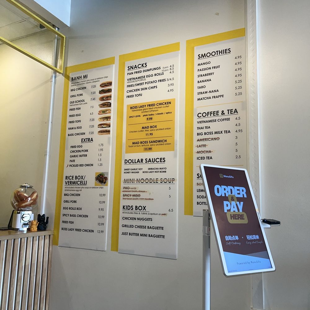 Menu Menu