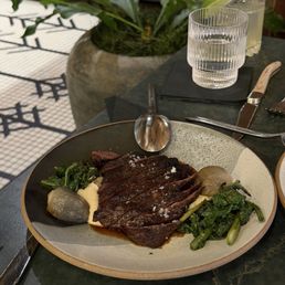 Dry Aged Flat Iron Steak Ribeye