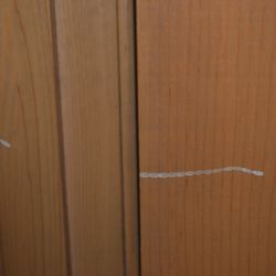 The Window Source of Rhode Island - Scratched door