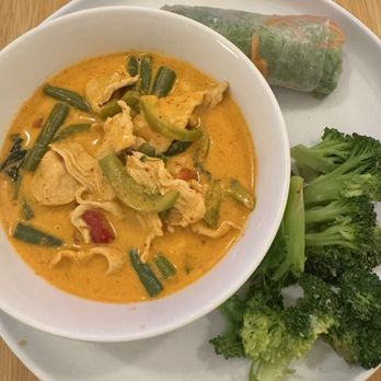 Racha Thai Cuisine - 42. Kang Panang Dinner Broccoli - Thai Near Me - Virginia Beach, Virginia Racha Thai Cuisine - 42. Kang Panang Dinner Broccoli - Thai Near Me - Virginia Beach, Virginia