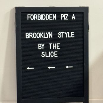 FORBIDDEN PIZZA - Updated March 2025 - 69 Photos & 23 Reviews - 604