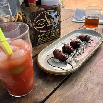 The 3 Legged Crane Pub and Brewhouse - Bacon wrapped dates - Breweries Near Me - Oakridge, Oregon The 3 Legged Crane Pub and Brewhouse - Bacon wrapped dates - Breweries Near Me - Oakridge, Oregon