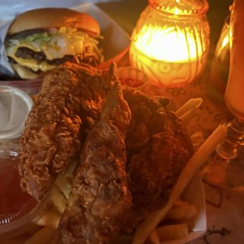 Whisler's - Delish Food from Golden Tiger to pair with our cocktails - Cocktail Bars Near Me - Austin, Texas
