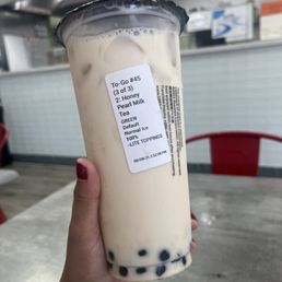 Honey Milk Tea