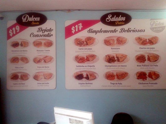 Menu photo 4 Los Pastes de Cancún Cancún, ROO Menu photo 4 Los Pastes de Cancún Cancún, ROO