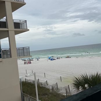The Back Porch - View from my seat at the restaurant - Seafood Near Me - Destin, Florida