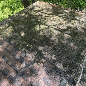 Pennington Bin Boss - Before roof - Pressure Washers Near Me