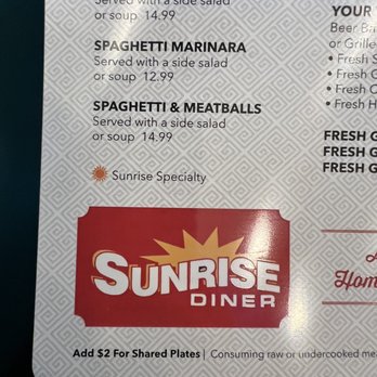 Sunrise Diner - Name of place - Diners Near Me - Cocoa Beach, Florida Sunrise Diner - Name of place - Diners Near Me - Cocoa Beach, Florida