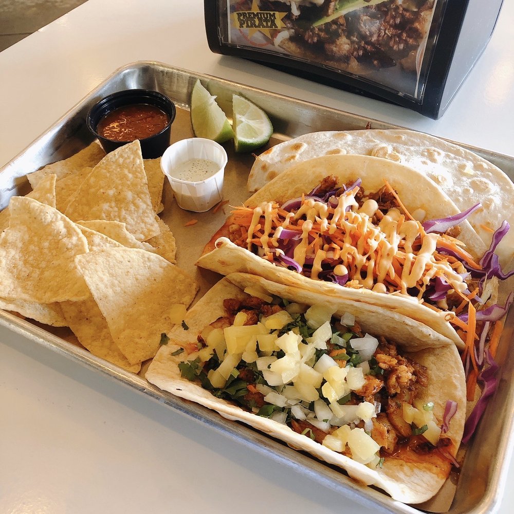 Dos Batos - Pollo Hybrid Fish pastor Fish cilantro - Tacos Near Me - Austin, Texas