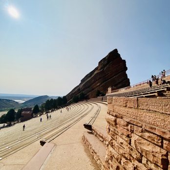 Red Rocks Amphitheatre - 10 am x 95 degrees workout - Music Venues Near Me - Morrison, Colorado
