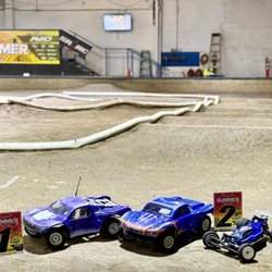 SD RC Raceway - 3 different style cars and the track