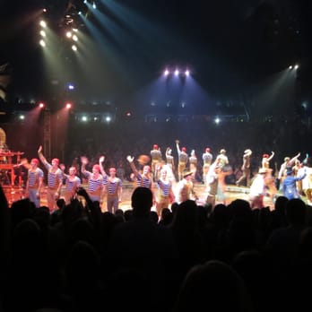 Cirque du Soleil - Kurios - At the end of every Cirque show, all the performers come out to well deserved applause. View from Section 203, Row L, Seat 18-19. - Performing Arts Near Me - Houston, Texas Cirque du Soleil - Kurios - At the end of every Cirque show, all the performers come out to well deserved applause. View from Section 203, Row L, Seat 18-19. - Performing Arts Near Me - Houston, Texas