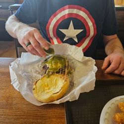 Mister Taco - Salsa Verde on my Burger