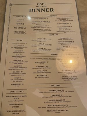 Menu photo 1 Fable & Spirit Newport Beach, CA
