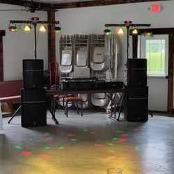 Likwid Entertainment - Templin reception set up