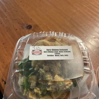 Spoke & Art Provisions - Curry Chicken Croissant - Coffee & Tea Near Me - Williamsburg, Virginia