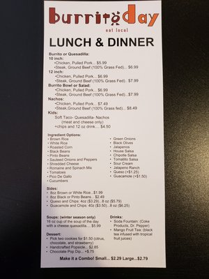 Menu photo 1 Burrito Day Searcy, AR Menu photo 1 Burrito Day Searcy, AR
