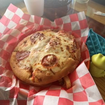 The Back Porch - Kids pizza (fries under) - Seafood Near Me - Destin, Florida
