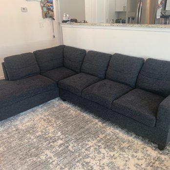 TruRinse - Sectional after it was cleaned. You never realize how dirty something is until it's cleaned. - Carpet Cleaning Near Me - Lindon, Utah TruRinse - Sectional after it was cleaned. You never realize how dirty something is until it's cleaned. - Carpet Cleaning Near Me - Lindon, Utah