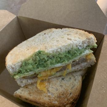 Service Station FLX - Egg, cheddar, sausage with avocado and pickle onions. - Cafes Near Me - Hammondsport, New York Service Station FLX - Egg, cheddar, sausage with avocado and pickle onions. - Cafes Near Me - Hammondsport, New York