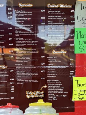 Menu photo 2 Taco Mana Cedar Park, TX
