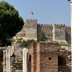 Basilica Of Saint John - Castle in the background
