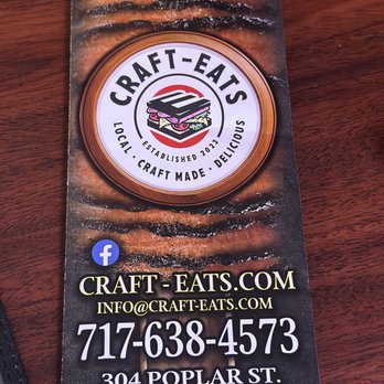Craft-Eats - Sandwiches Near Me - Hanover, Pennsylvania
