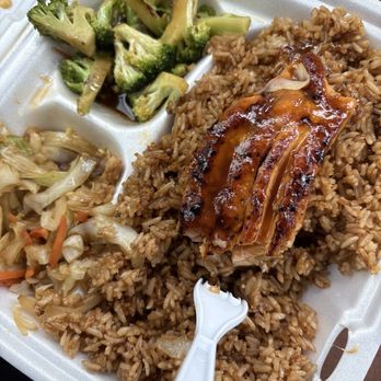 Hibachi Express - H5. Hibachi Salmon - Food Delivery Services Near Me - Pickerington, Ohio