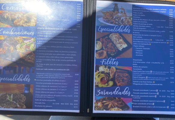 Menu photo 1 El Molino La Paz, BCS
