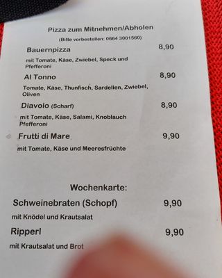 Menu photo 2 Schlager Wirt Wald, 5