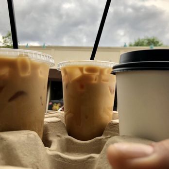 Val's Workshop & Coffee Lounge - Iced & Hot Oatmilk Lavender Lattes - Hair Salons Near Me - Flagstaff, Arizona