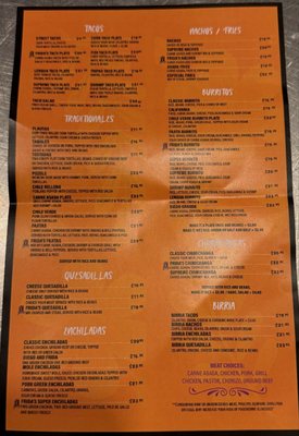 Menu photo 2 Frida’s Honolulu, HI Menu photo 2 Frida’s Honolulu, HI