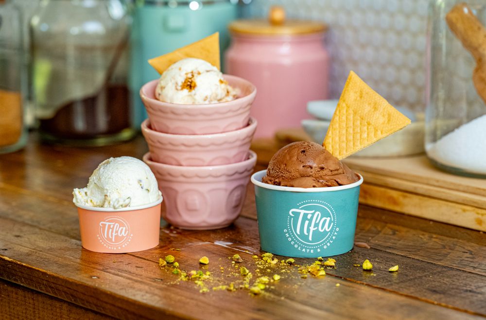 Tifa Chocolate & Gelato Logo