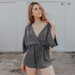 Freedom Boutique - Metallic romper