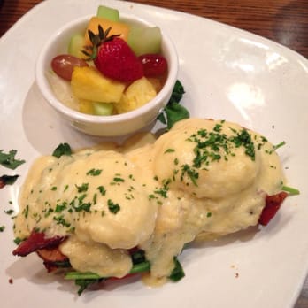 Mimi's Cafe - potatoes Benny w/ fruit; $9.99 - American Near Me - Elk Grove, California Mimi's Cafe - potatoes Benny w/ fruit; $9.99 - American Near Me - Elk Grove, California