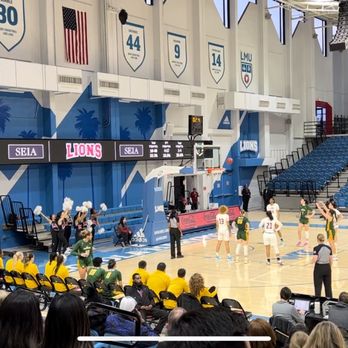 Gersten Pavilion - 2/25/23 LMU Women's basketball vs USF - Stadiums & Arenas Near Me - Los Angeles, California Gersten Pavilion - 2/25/23 LMU Women's basketball vs USF - Stadiums & Arenas Near Me - Los Angeles, California